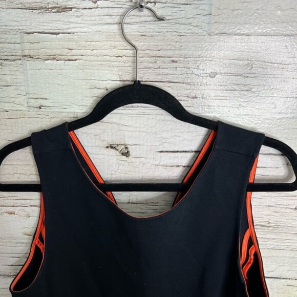 Ivanka trump blue orange blouse top gold size large - Picture 4 of 7